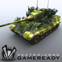 Preview image for 3D product Game Ready King Tiger 04